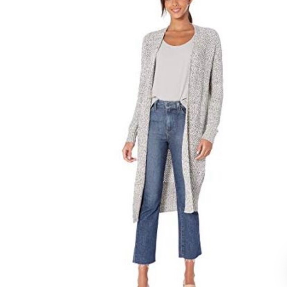 Sanctuary Miami Beach Duster in Gray and Blue